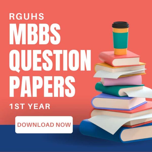 1st Year Mbbs Question Papers Rguhs Pdf Download Medicoholic