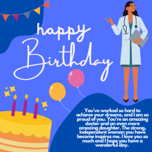 Best Birthday Wishes For Your Doctor Daughter – medicoholic